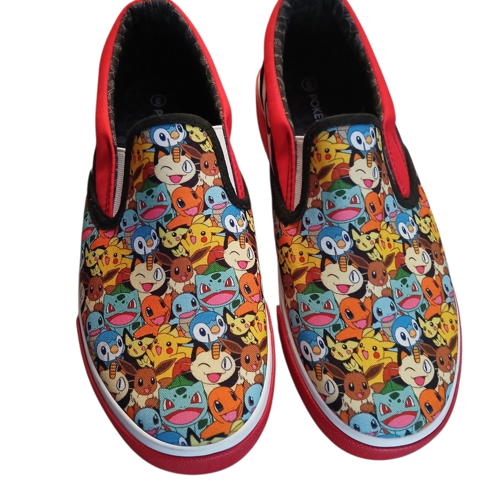 Pokemon Kids Sneakers - Red, Black, White - Picture 2 of 5
